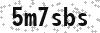 Security Code - Visually impaired may click to show text version of code in new window